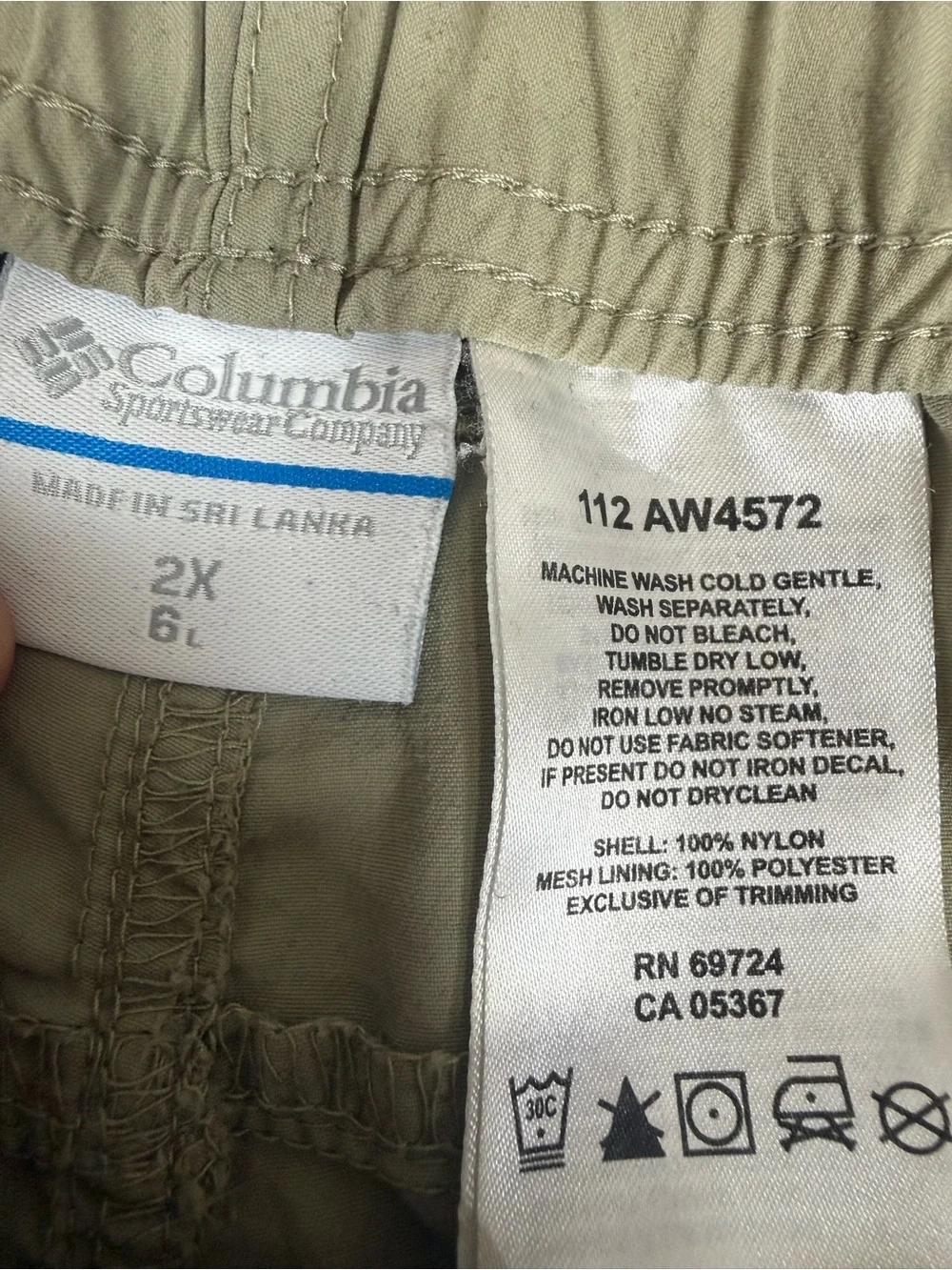 Columbia women’s size